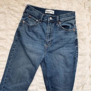 A&F Ultra High Rise Slim Jeans